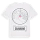 White t-shirt med Gravarne t-shirt