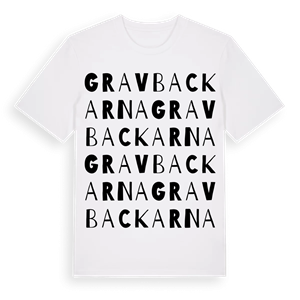 Gravbackarna ordlek t-shirt – ekologisk bomull t-shirt från Pinshirt