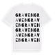 Graven ordlek t-shirt