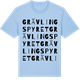 Blue Soul t-shirt med Grävlingspyret ordlek t-shirt