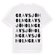 Gravsjöholm ordlek t-shirt