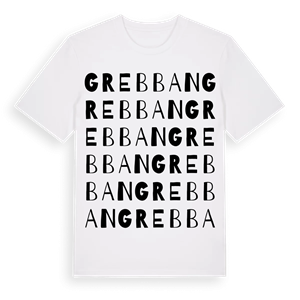 Grebban ordlek t-shirt – ekologisk bomull t-shirt från Pinshirt