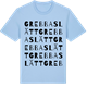 Blue Soul t-shirt med Grebbaslätt ordlek t-shirt