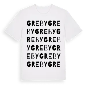 Greby ordlek t-shirt – ekologisk bomull t-shirt från Pinshirt