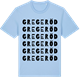 Blue Soul t-shirt med Gregeröd ordlek t-shirt