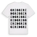 Greggered ordlek t-shirt