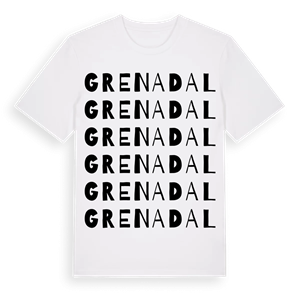 Grenadal ordlek t-shirt – ekologisk bomull t-shirt från Pinshirt