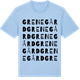 Blue Soul t-shirt med Grenegård ordlek t-shirt