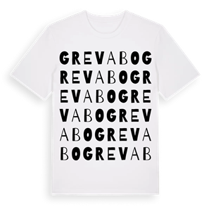 Grevabo ordlek t-shirt – ekologisk bomull t-shirt från Pinshirt