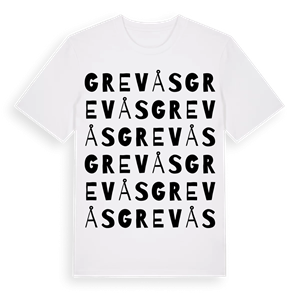 Grevås ordlek t-shirt – ekologisk bomull t-shirt från Pinshirt