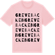 Pink Cotton t-shirt med Grevebacken ordlek t-shirt