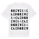 White t-shirt med Grevebacken ordlek t-shirt