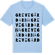 Blue Soul t-shirt med Grevegårdarna ordlek t-shirt