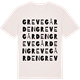 Vintage White t-shirt med Grevegården ordlek t-shirt