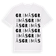 Grimås ordlek t-shirt