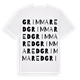 Grimmared ordlek t-shirt