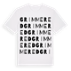 Grimmered ordlek t-shirt