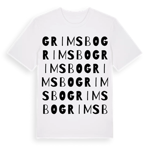 Grimsbo ordlek t-shirt – ekologisk bomull t-shirt från Pinshirt