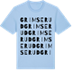 Blue Soul t-shirt med Grimserud ordlek t-shirt