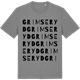 Mid Heather Gray t-shirt med Grimseryd ordlek t-shirt