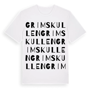 Grimskullen ordlek t-shirt – ekologisk bomull t-shirt från Pinshirt