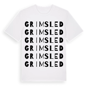 Grimsled ordlek t-shirt – ekologisk bomull t-shirt från Pinshirt
