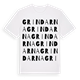 Grindarna ordlek t-shirt
