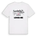 Någon i Grindbacken älskar mig t-shirt