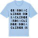 Blue Soul t-shirt med Grindbacken ordlek t-shirt