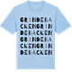 Blue Soul t-shirt med Grindebacken ordlek t-shirt