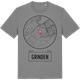 Mid Heather Gray t-shirt med Grinden t-shirt