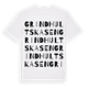 Grindhultskasen ordlek t-shirt