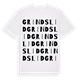 Grindslid ordlek t-shirt