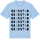 Blue Soul t-shirt med Grinstad ordlek t-shirt
