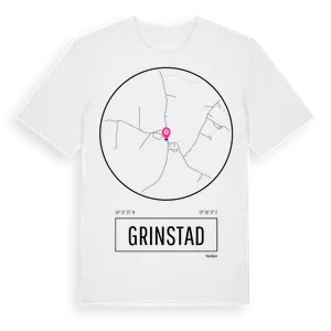 Grinstad t-shirt – ekologisk bomull t-shirt från Pinshirt
