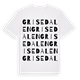 Grisedalen ordlek t-shirt