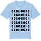 Blue Soul t-shirt med Grobo ordlek t-shirt