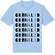 Blue Soul t-shirt med Grönalid ordlek t-shirt