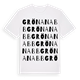 Grönanabb ordlek t-shirt