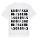 Grönås ordlek t-shirt