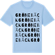 Blue Soul t-shirt med Grönebäck ordlek t-shirt