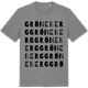 Mid Heather Gray t-shirt med Gröneberg ordlek t-shirt