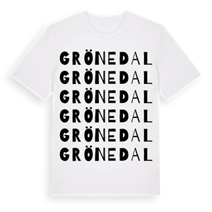 Grönedal ordlek t-shirt – ekologisk bomull t-shirt från Pinshirt
