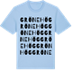 Blue Soul t-shirt med Grönehög ordlek t-shirt