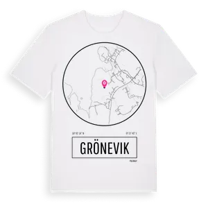 Grönevik t-shirt – ekologisk bomull t-shirt från Pinshirt