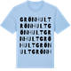 Blue Soul t-shirt med Grönhult ordlek t-shirt