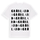 Grönlanda ordlek t-shirt
