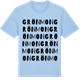 Blue Soul t-shirt med Grönmon ordlek t-shirt