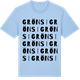 Blue Soul t-shirt med Grönsi ordlek t-shirt