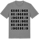 Mid Heather Gray t-shirt med Grorud ordlek t-shirt